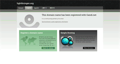 Desktop Screenshot of lightbringer.org